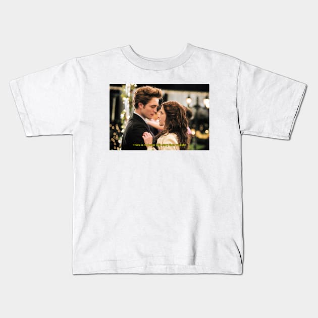 Edward and Bella in Twilight movie Kids T-Shirt by Stephensb Dominikn
